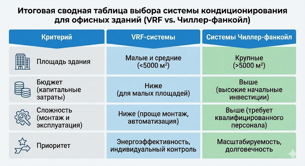 Итоговая сводная таблица выбора: Площадь / Бюджет / Сложность / Приоритет Итоговая сводная таблица выбора: Площадь / Бюджет / Сложность / Приоритет